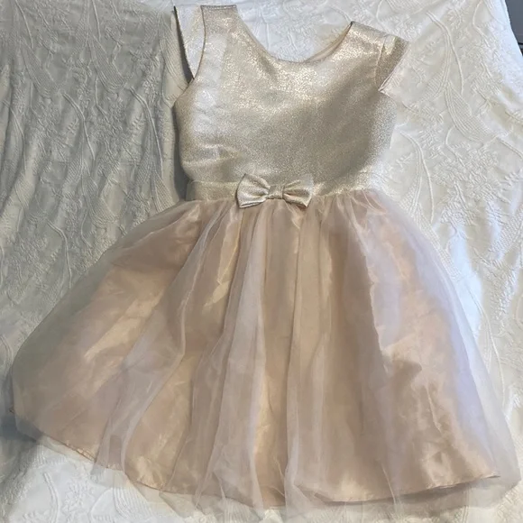 white christmas dresses Girls: The Sady Cream Tweed Dress – Shop the Mint main image 0